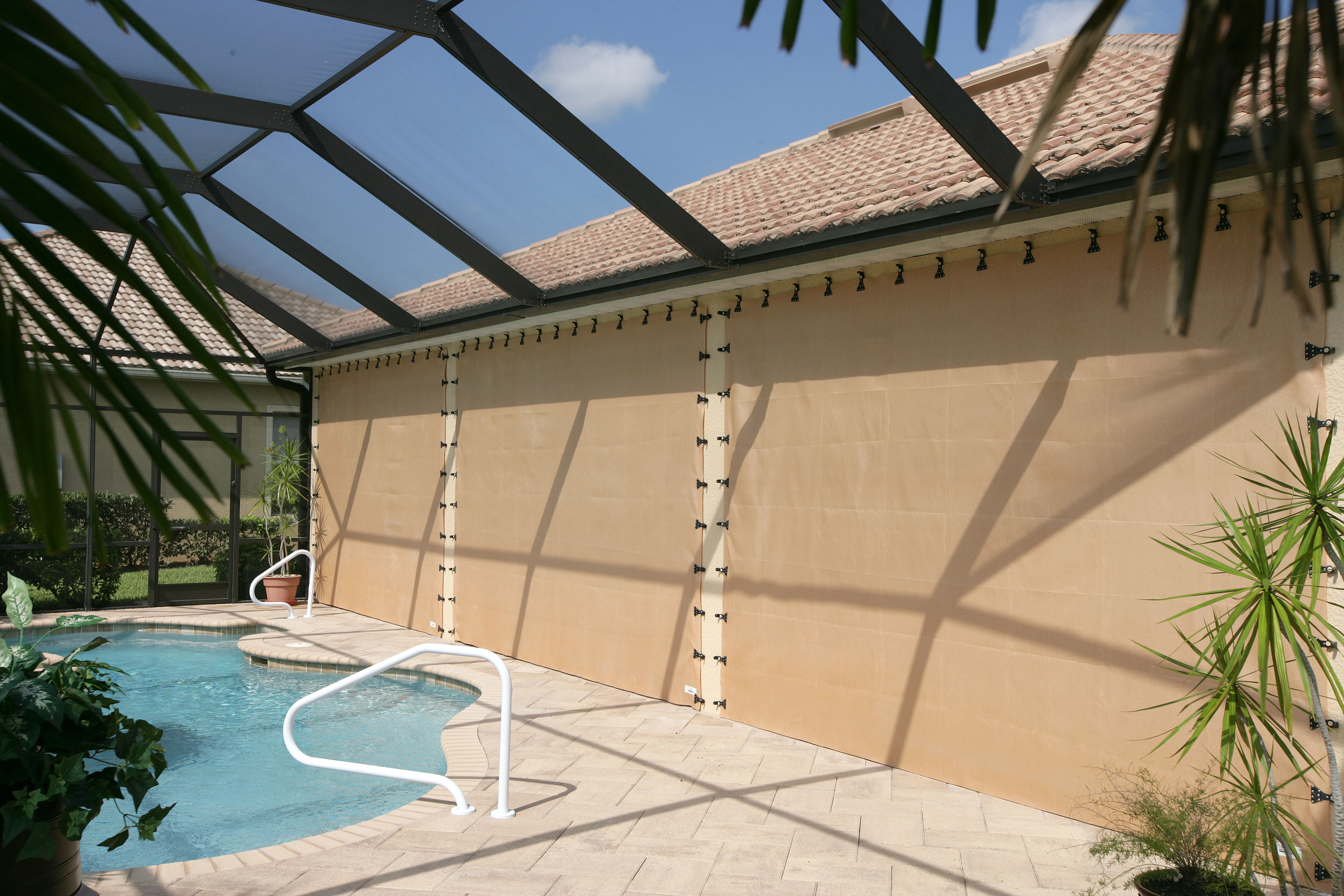 Hurricane Protection for Sliding Glass Doors